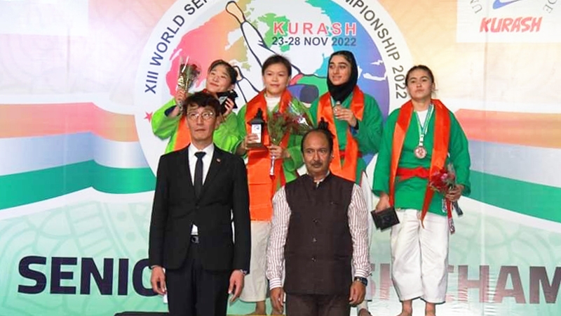 Local martial artist claims gold at World Senior Kurash Championship 2022